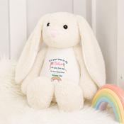 Personalised Sibling Teddy-Time To Fly (Pick Your Teddy) image