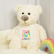 Personalised Sibling Teddy-Today I'm Starting (Pick Your Teddy) image