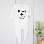 Personalised Father's Day Baby Grow-Daddy's Mini image