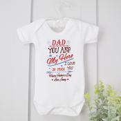 Personalised Father's Day Vest-Dad You Are My Hero