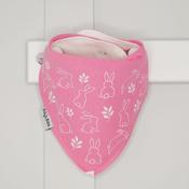 Billy's Bib-Bunnys Dark Pink Bib image