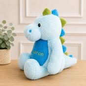 Personalised Embroidered Teddy-Dinosaur (Different Thread Colours)