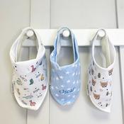 Personalised Billy's Bib Bundles- Blue Dino Bears