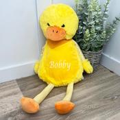 Personalised Teddy-Duck (Different Thread Colours) image