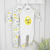 Personalised Easter Baby Grow- 1st Easter Egg (Easter Design)