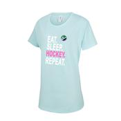 Eat sleep Hockey Repeat Mint t-shirt