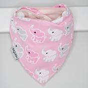 Billy's Bib-Elephant Pink image