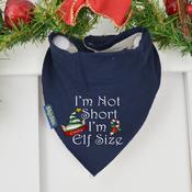 Personalised Christmas Billy’s Bib-Elf Sized (Navy)