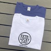 WDSD T-Shirt-Family Extra Lucky (Your Text) (Adult) image