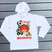 Personalised  Hoodie - Birthday Farm