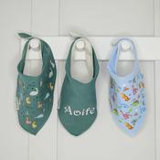 Personalised Billy's Bib Bundles-Green Dinosaur image