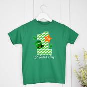 Personalised St.Patrick's Day Green T-Shirt-1st St. Patrick's Day image