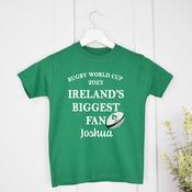 Personalised Ruby World Cup T-Shirt-Biggest Fan image