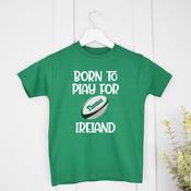 Personalised Ruby World Cup T-Shirt-Born To Play image
