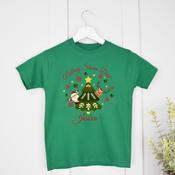 Nollaig Shona Duit-Green T-Shirt (0-3 months up to 2-3 years)