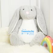 Personalised Communion Bunny Different Colours-Communion Boy Arrow