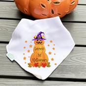 Personalised Billy's Bib-Halloween Pumpkin Stack image