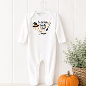 Halloween Monster Pattern Baby Grow-Daddy Under My Spell image