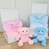 Teddy Cuddle Hamper set-All Items Personalised