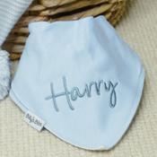 Personalised Nova Billy's Bib-Blue (Embroidered)