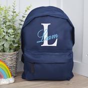 Personalised School Bag-Initial(Holds 12 Litres) image
