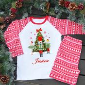 Personalised Kids Christmas Pyjamas-Nutcracker