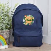 Personalised School Bag-Jungle (Holds 12 Litres) image