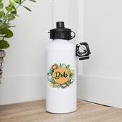 Personalised Water Bottle-Jungle Green