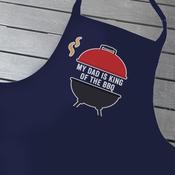 Personalised Apron-King Of The BBQ image