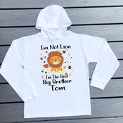 Personalised Hoodie - Sibling I'm Not Lion