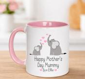 Personalised Mother’s Day Mug-Elephant image