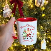 Personalised Christmas Mug - Santa