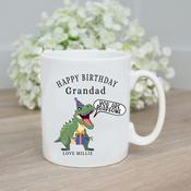 Personalised Mug-Roarsome Dinosaur