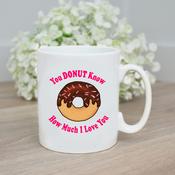 Personalised Mug-Donut Know image