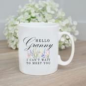 Personalised Mug-I Can't Wait To Meet You