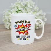 Personalised Father’s Day Mug-Superdad ("First" Is Optional) image