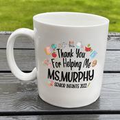 Personalised Mug-Thank You For Helping Me image