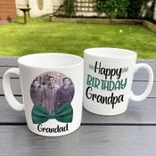 Personalised Mug-Own Image Dickie Bow image