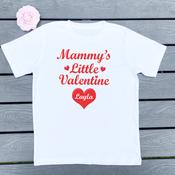 Personalised Valentines T-Shirt - Little Valentine image