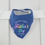 Personalised Father's Day Billy's Bib-Father's Day Colourful