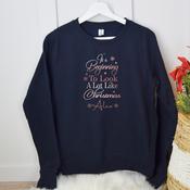 Christmas Adult Sweatshirt-Beginning To Look A Lot image