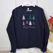 Christmas Adult Sweatshirt-Multiple Trees image