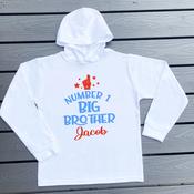 Personalised Hoodie - Sibling No.1 Brother