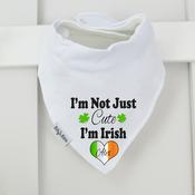 Personalised St.Patrick's Day Billy's Bib-Not Just Cute image