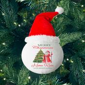 Old Santa-Personalised Fabric Christmas Decoration