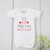Personalised Father's Day Vest-It's Our First