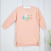 Personalised Easter Jumper Dress-Bunny Easter Eggs image