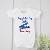 Personalised Father's Day Vest-Plane
