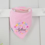 Personalised Billy's Bib-Colourful Birthday