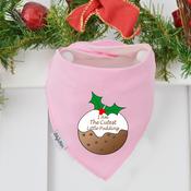 Christmas Billy's Bib-Pudding (Pink Bib) image